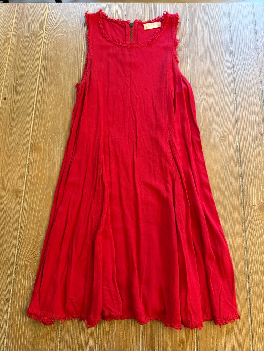 Altard State Red Sleeveless Swing Dress